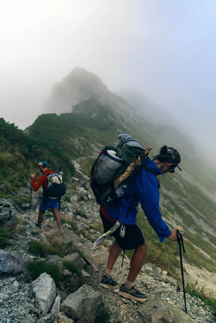 Trail in the mountains